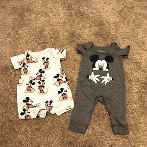 2 Disney Mickey onesies